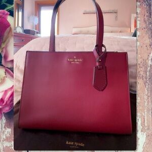 KATE SPADE THOMPSON STREET LARGE SAM HANDBAG in SIENNA